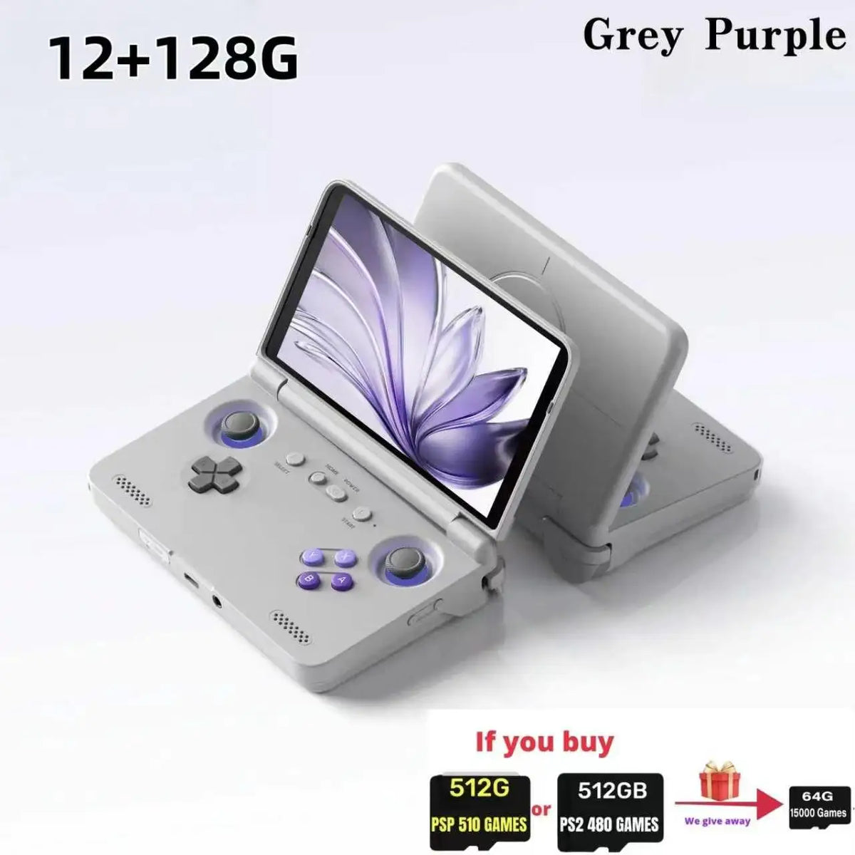 Retroid Pocket Flip 2 RP Flip 2 Retro Handheld Game Console Video Game Console 5.5''AMOLED Touch Screen PSP PS2 SD865 Android13