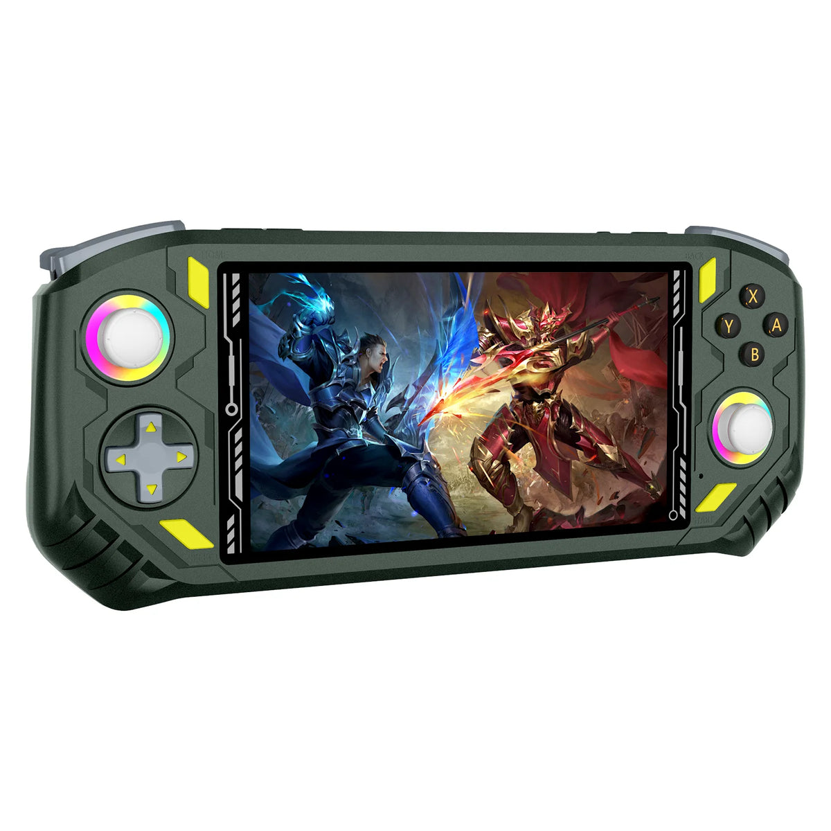 RG52 Mini Retro Handheld Game Console 5.5 Inch IPS Screen EmuELEC&RGBOX Dual System 22000+ Games WIFI Playing Potable Video Game