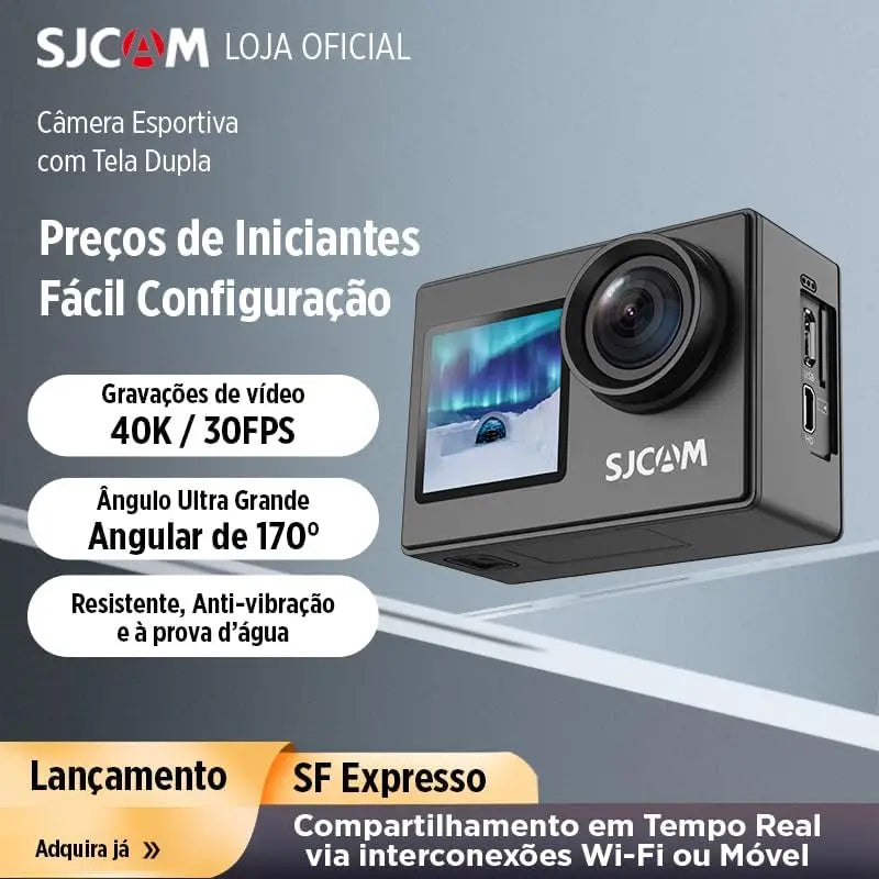 Sjcam Sj4000 Dual Screen Action Camera Full Hd 4K 30m Waterproof Anti-Shake Hd Sports Video Cameras