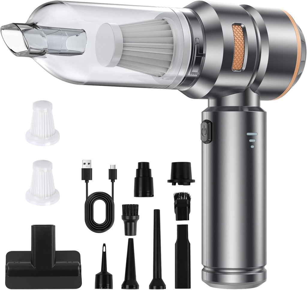 4-in-1 Cordless Car Vacuum Cleaner – 20,000Pa Suction