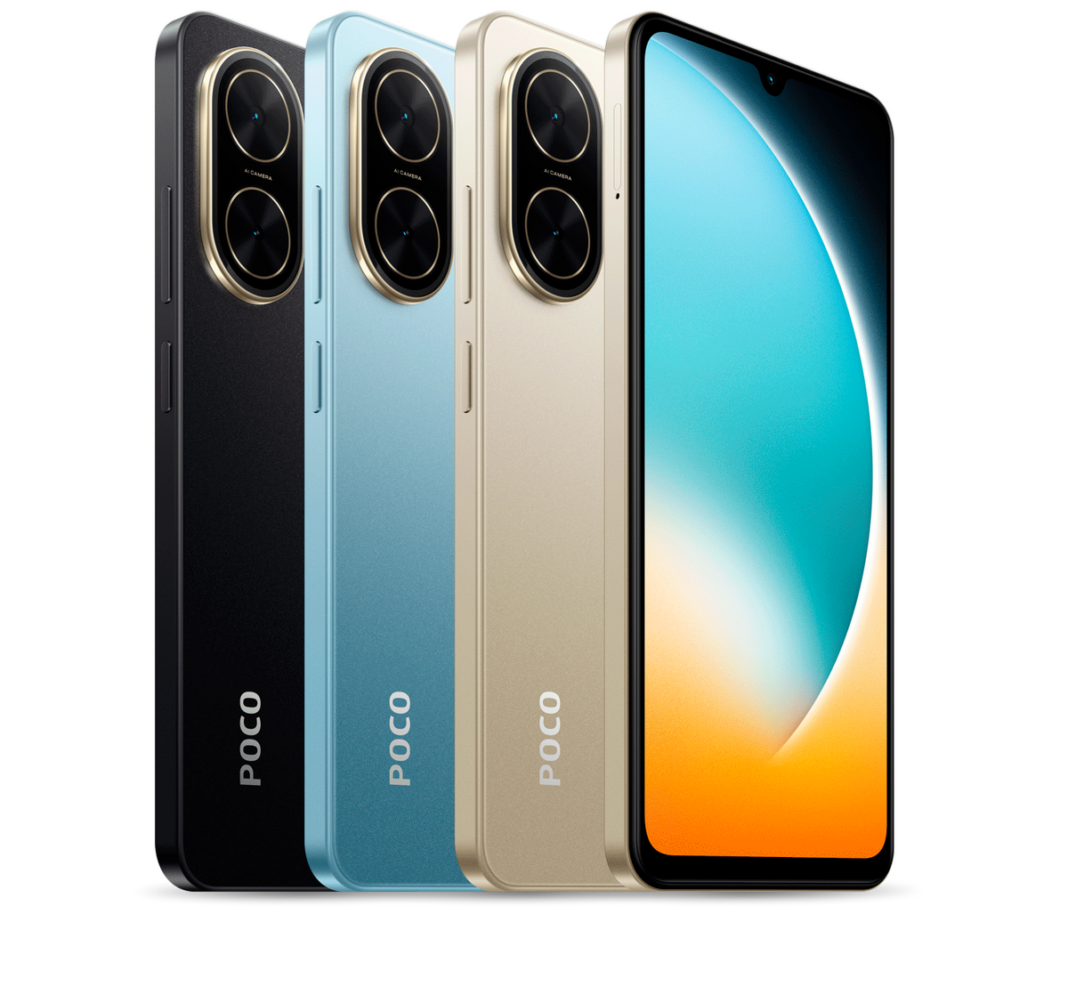 Xiaomi POCO C71 128GB Dual SIM 4GB 6.88 RAM 32MP 8MP-Black (Global)