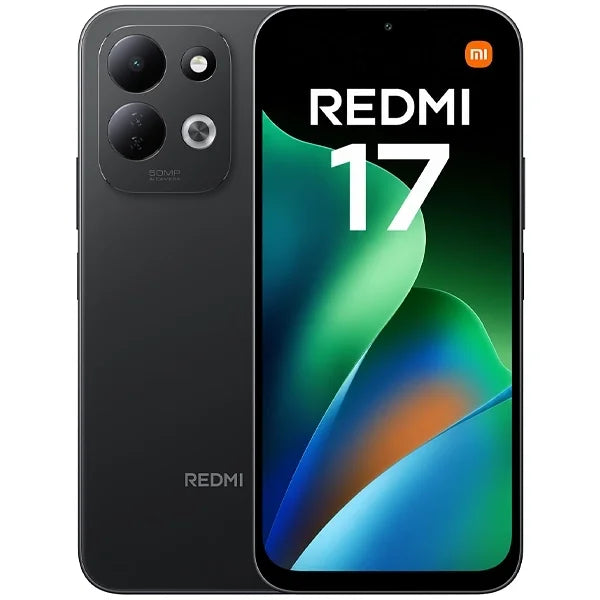 Xiaomi Redmi 17 Dual SIM 256GB 6GB RAM 6.9 50MP 8MP-Black Battery 7.500 mAh(Global)