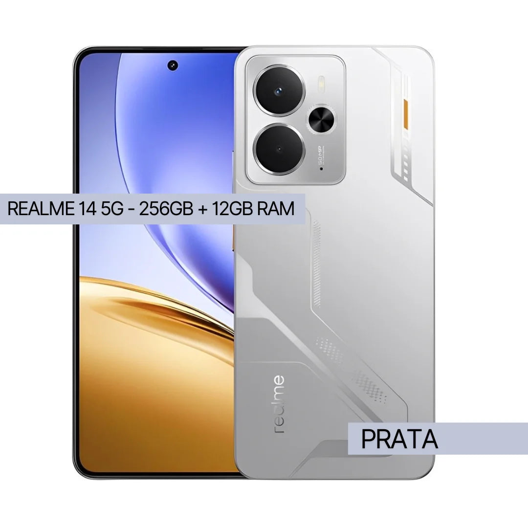 Realme 14 5g 256Gb/12Gb Storage/Ram, Snapdragon 6 Gen 4, 6000Mah Battery, Rmx5070, Global Version