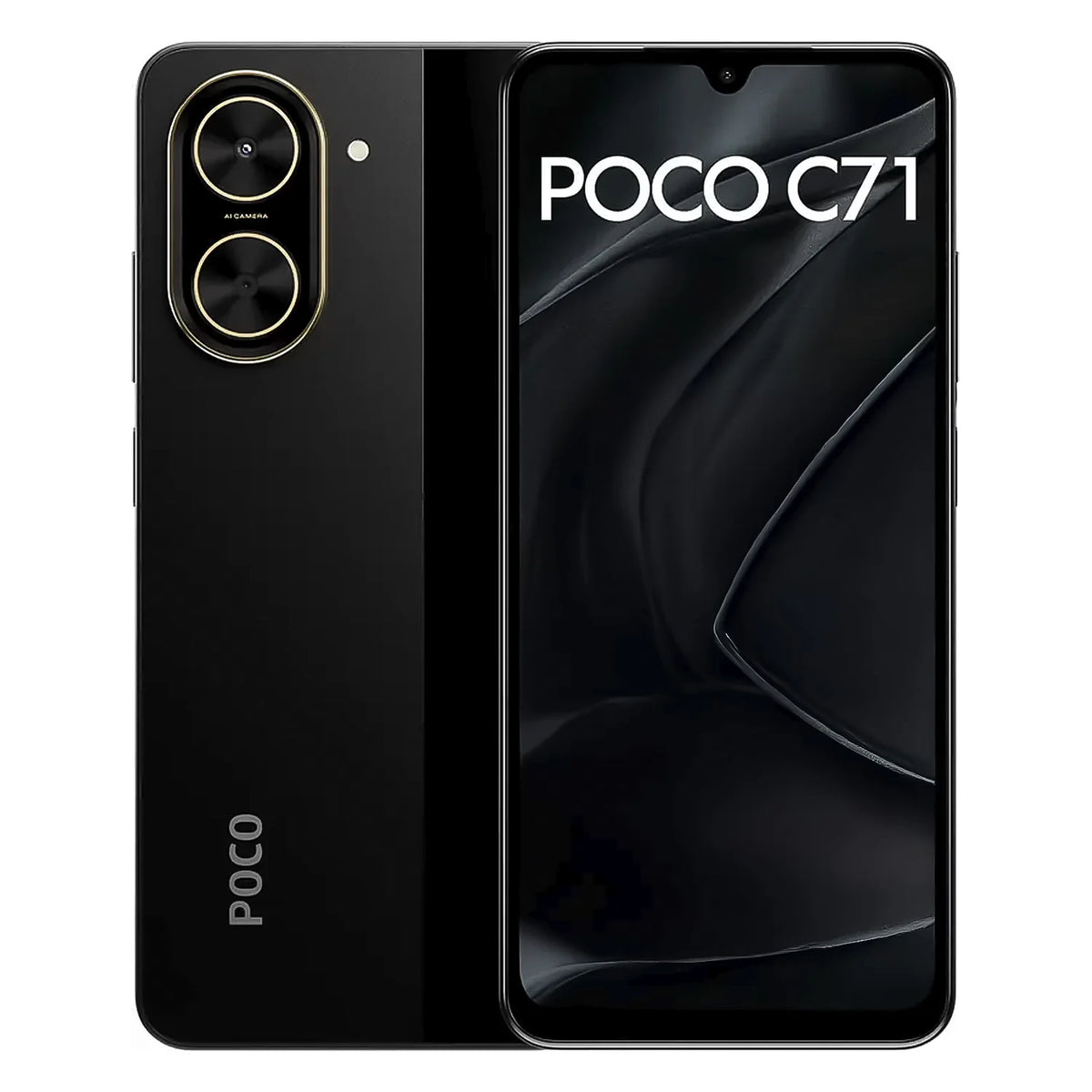 Xiaomi POCO C71 128GB Dual SIM 4GB 6.88 RAM 32MP 8MP-Black (Global)