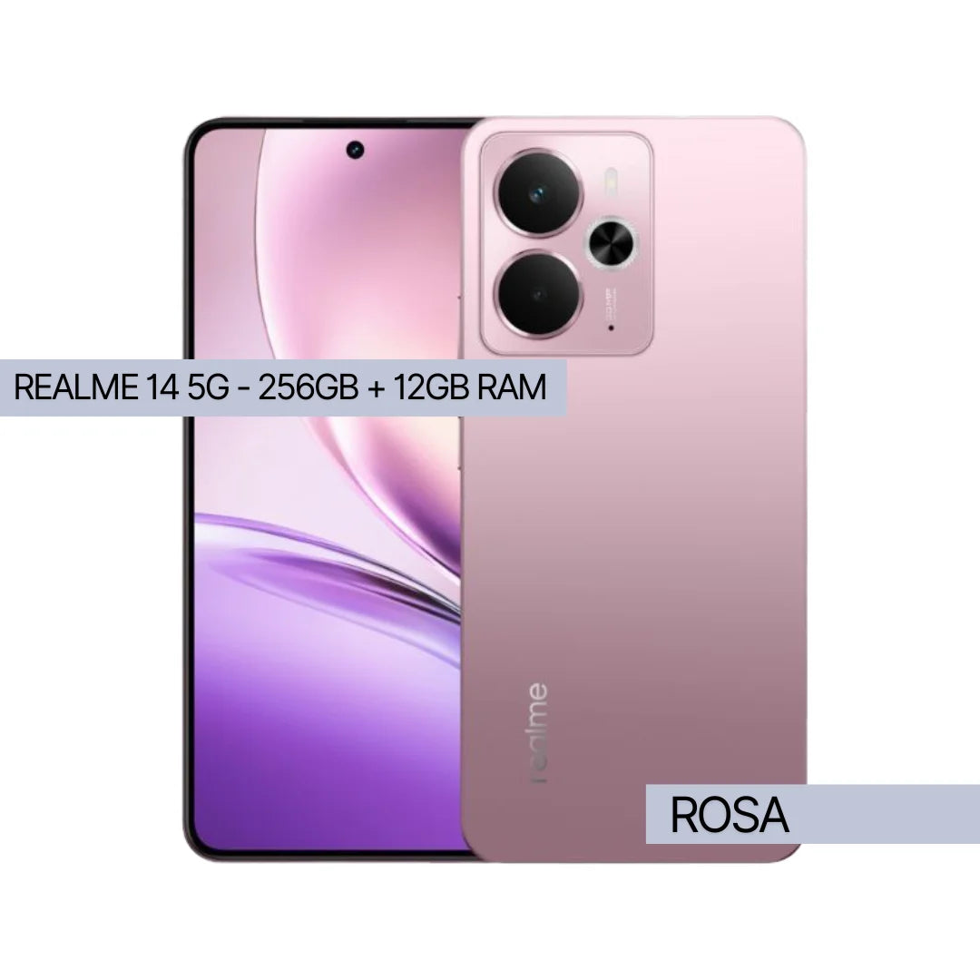 Realme 14 5g 256Gb/12Gb Storage/Ram, Snapdragon 6 Gen 4, 6000Mah Battery, Rmx5070, Global Version