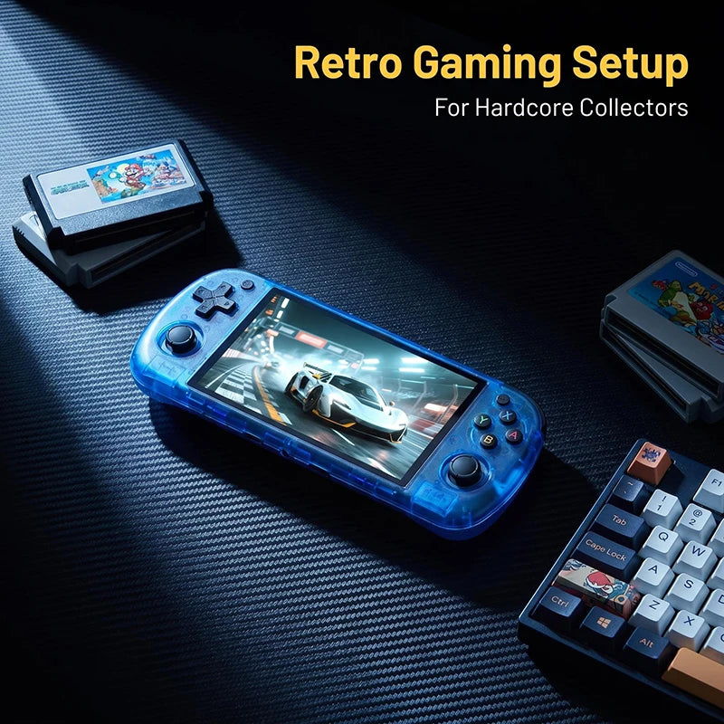 BOYHOM R50H Retro Handheld Game Console 5.1 Inch HD Screen RK3326 Chip 64GB/128GB Classic Portable Video