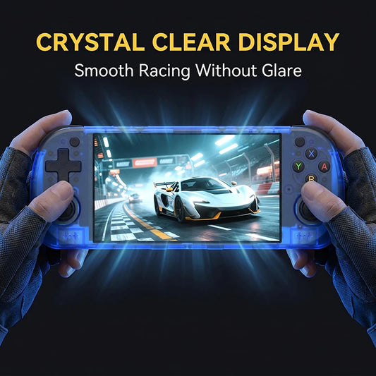 BOYHOM R50H Retro Handheld Game Console 5.1 Inch HD Screen RK3326 Chip 64GB/128GB Classic Portable Video