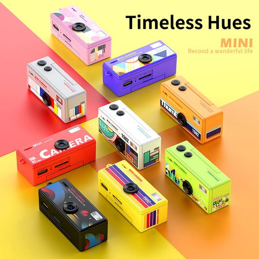 0.96 inch Flip Screen Mini Thumb Camera Keychain Camera Retro Outdoor Sports Camera Very Small Camcorder Video Recorder