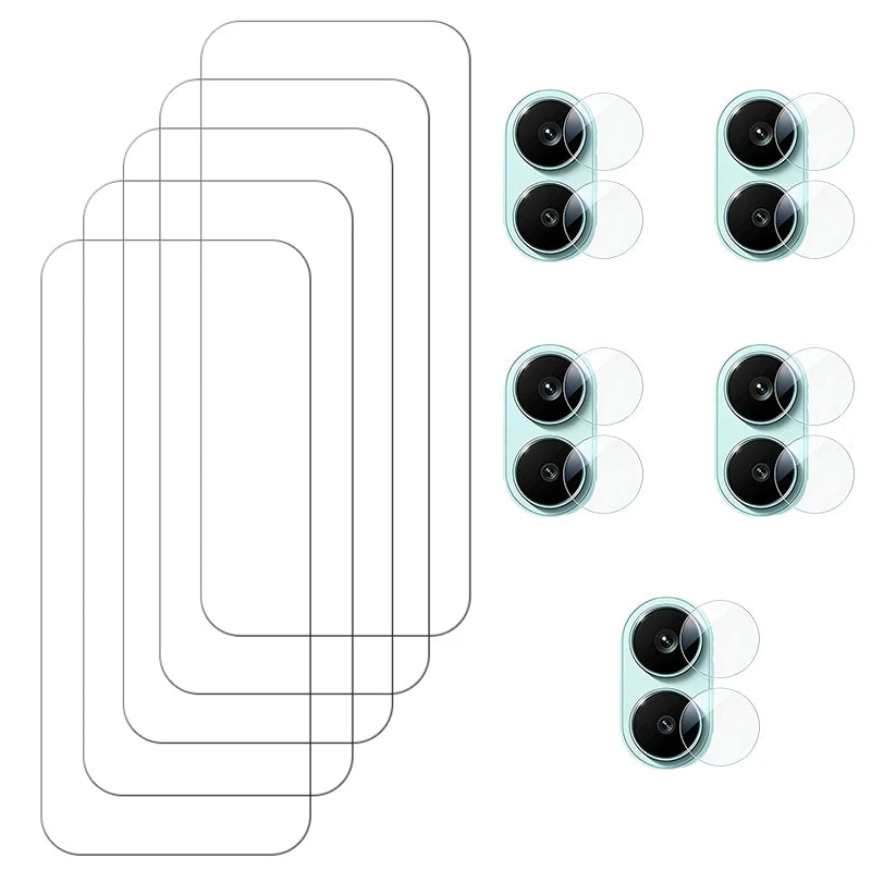 High Quality Screen Protector Tempered Glass For Xiaomi Poco X8 Pro Max Full Glue Glass For Xiaomi Poco X8 Pro Camera Soft Film