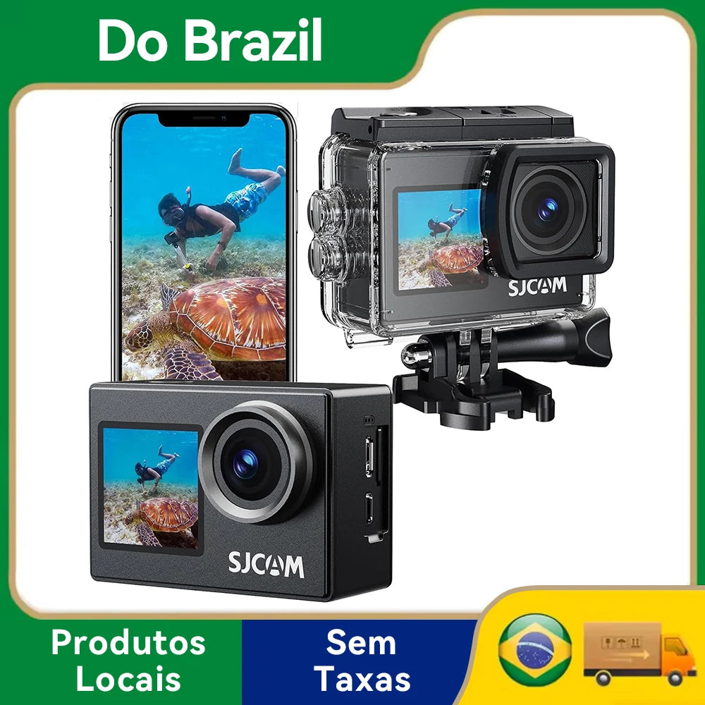 Sjcam Sj4000 Dual Screen Action Camera Full Hd 4K 30m Waterproof Anti-Shake Hd Sports Video Cameras