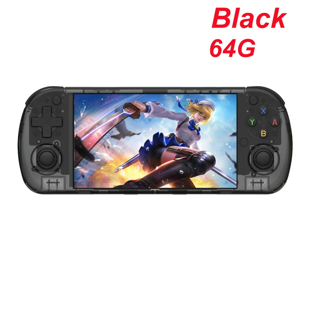 BOYHOM R50H Retro Handheld Game Console 5.1 Inch HD Screen RK3326 Chip 64GB/128GB Classic Portable Video