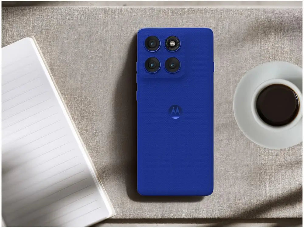Motorola Edge 60 Pro Smartphone 256Gb Blue 5g 24Gb Ram 6.7\" Silent Mode Triple + Selfie 50Mp