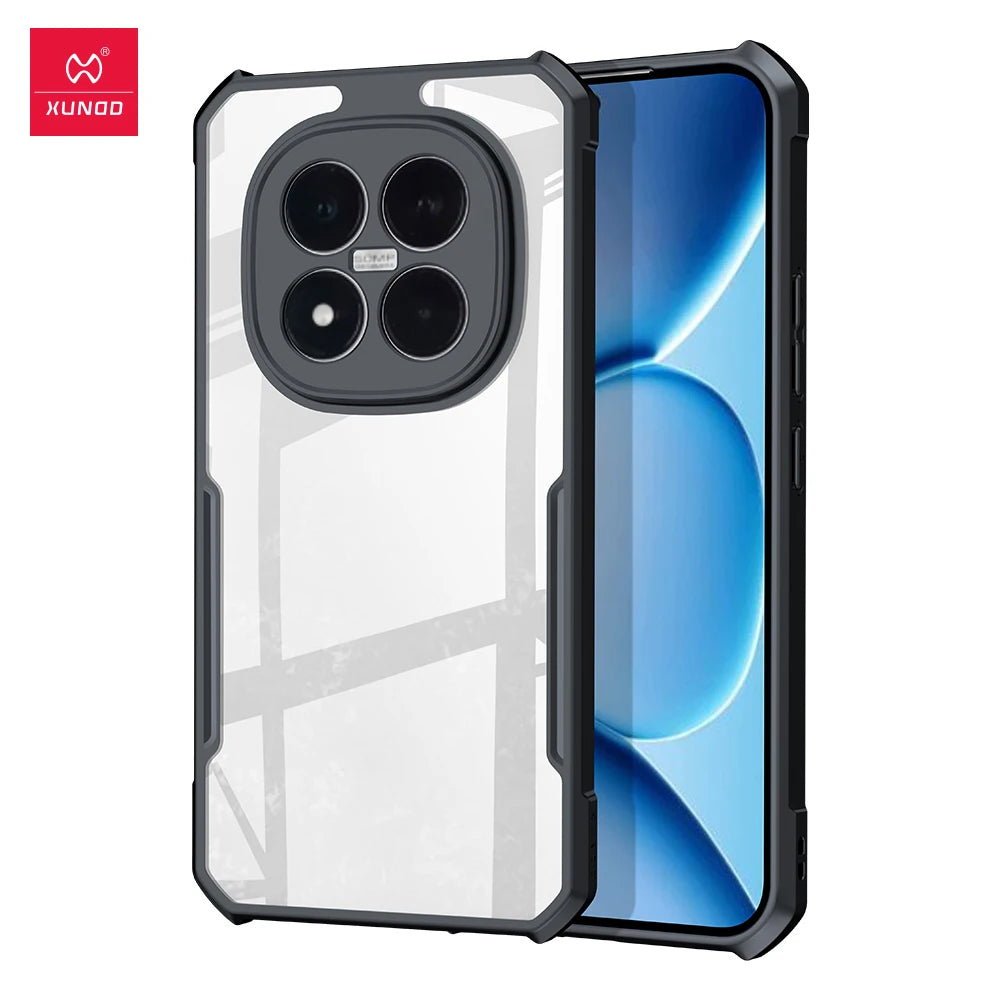 Xundd Case for Xiaomi Redmi Note 15 Pro Plus Case For Note 15 Pro / Note 15 4G 5G Airbag Shockproof Shell Fund Back Clear Cover