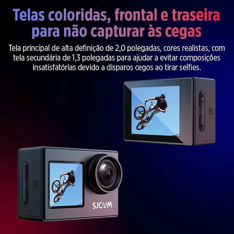 Sjcam Sj4000 Dual Screen Action Camera Full Hd 4K 30m Waterproof Anti-Shake Hd Sports Video Cameras