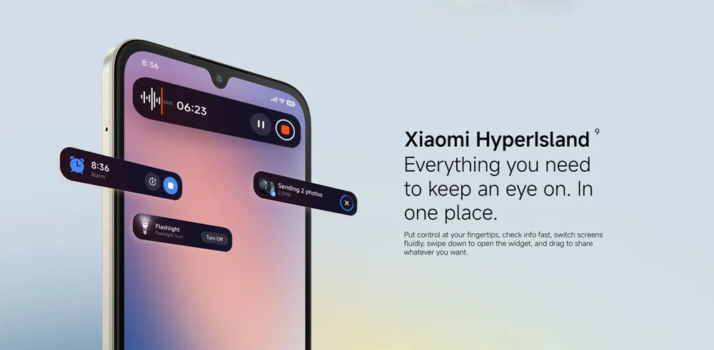 Xiaomi Poco C81 Pro 4g, 64Gb/4Gb, Global Version, Unisoc T7250 Processor, 6000Mah Battery