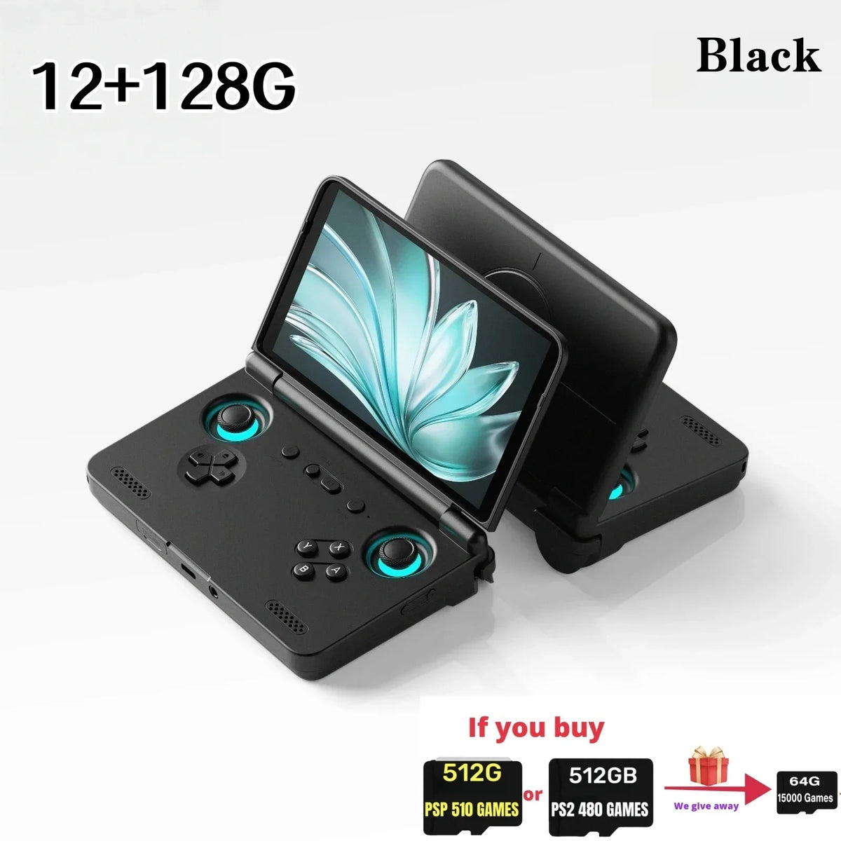 Retroid Pocket Flip 2 RP Flip 2 Retro Handheld Game Console Video Game Console 5.5''AMOLED Touch Screen PSP PS2 SD865 Android13