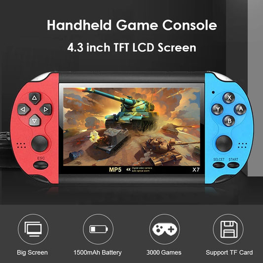 Gaming Portable Handheld Retro Video Game Console Player Portatil Mini Arcade Videogames for Hand Held Family Pocket Retrogaming