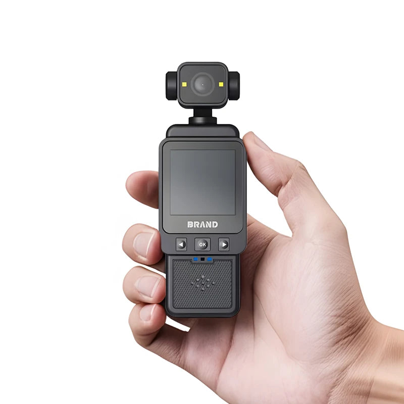 Portable 1080P HD Mini Body Camera Rotatable Lens LCD Screen Handheld Video Recorder Outdoor Sports Vlog Camcorder