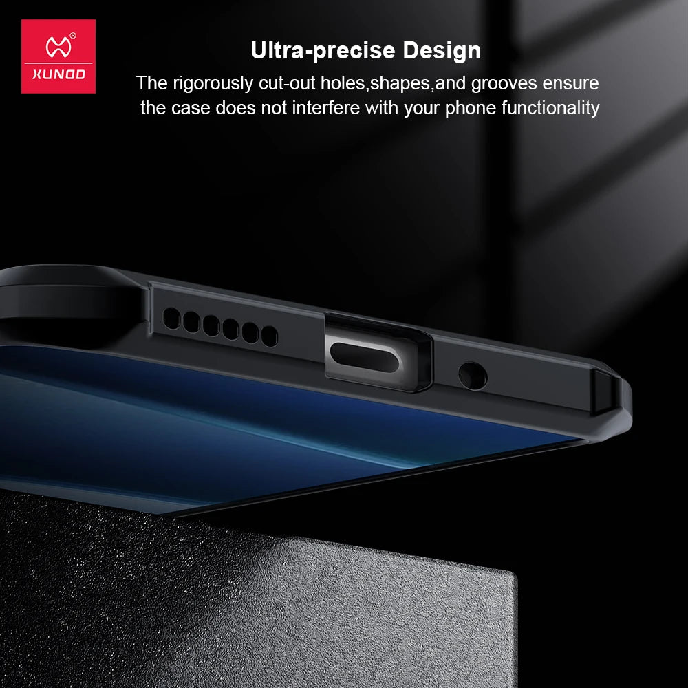 Xundd Case for Xiaomi Redmi Note 15 Pro Plus Case For Note 15 Pro / Note 15 4G 5G Airbag Shockproof Shell Fund Back Clear Cover