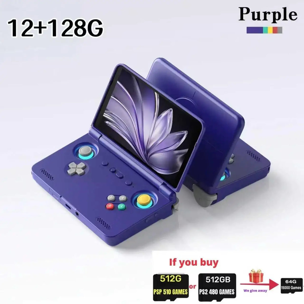 Retroid Pocket Flip 2 RP Flip 2 Retro Handheld Game Console Video Game Console 5.5''AMOLED Touch Screen PSP PS2 SD865 Android13