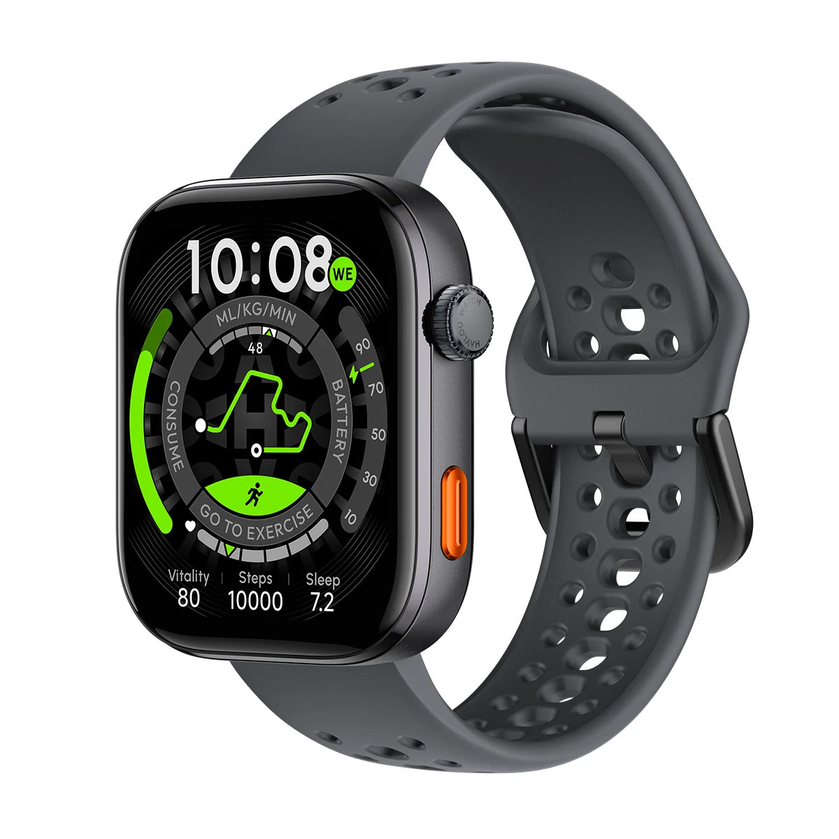 HAYLOU Watch Hyper Smartwatch 1.97" AMOLED Display Supports Dual-Band GPS Compass Offline Maps Message Reply Smart Watch 5ATM