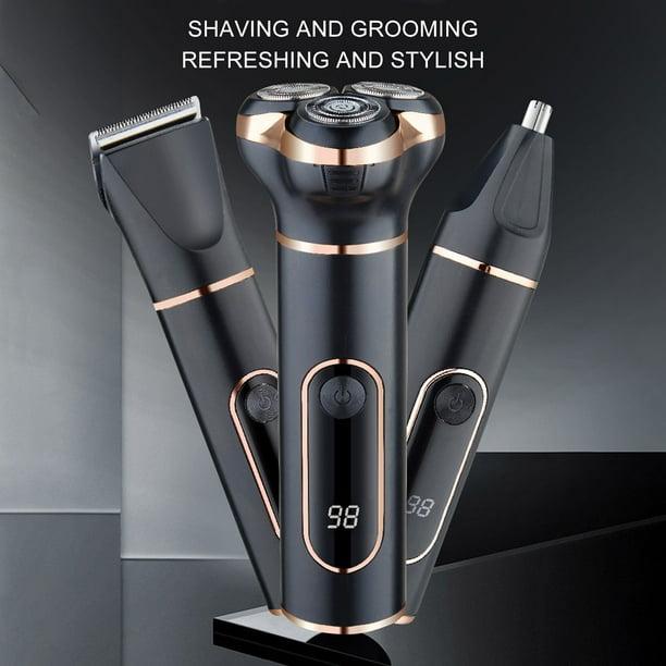 3-in-1 Electric Razor for Men with Trimmer and Shaver