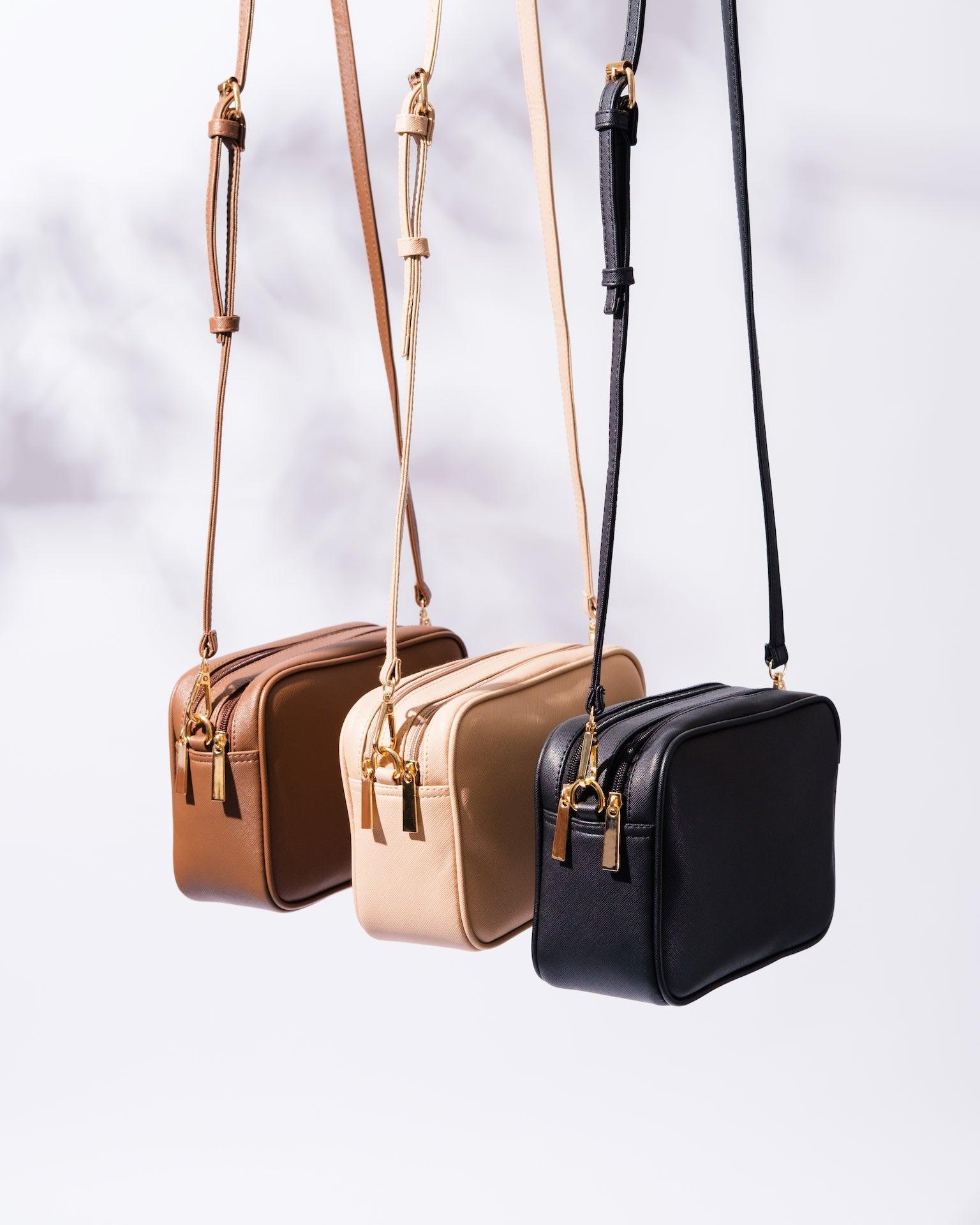 Minimalist Crossbody Bag – PU Leather
