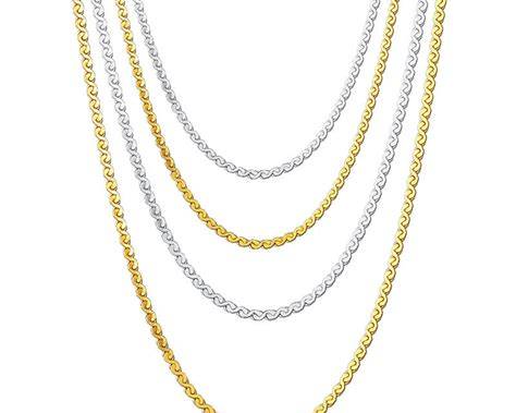 Layered Chain Necklace – Stainless Steel
