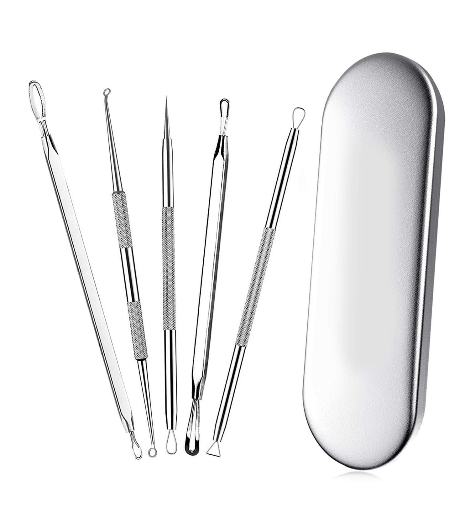 8pcs Ultra-fine Beauty Salon Acne Needle Tool Set