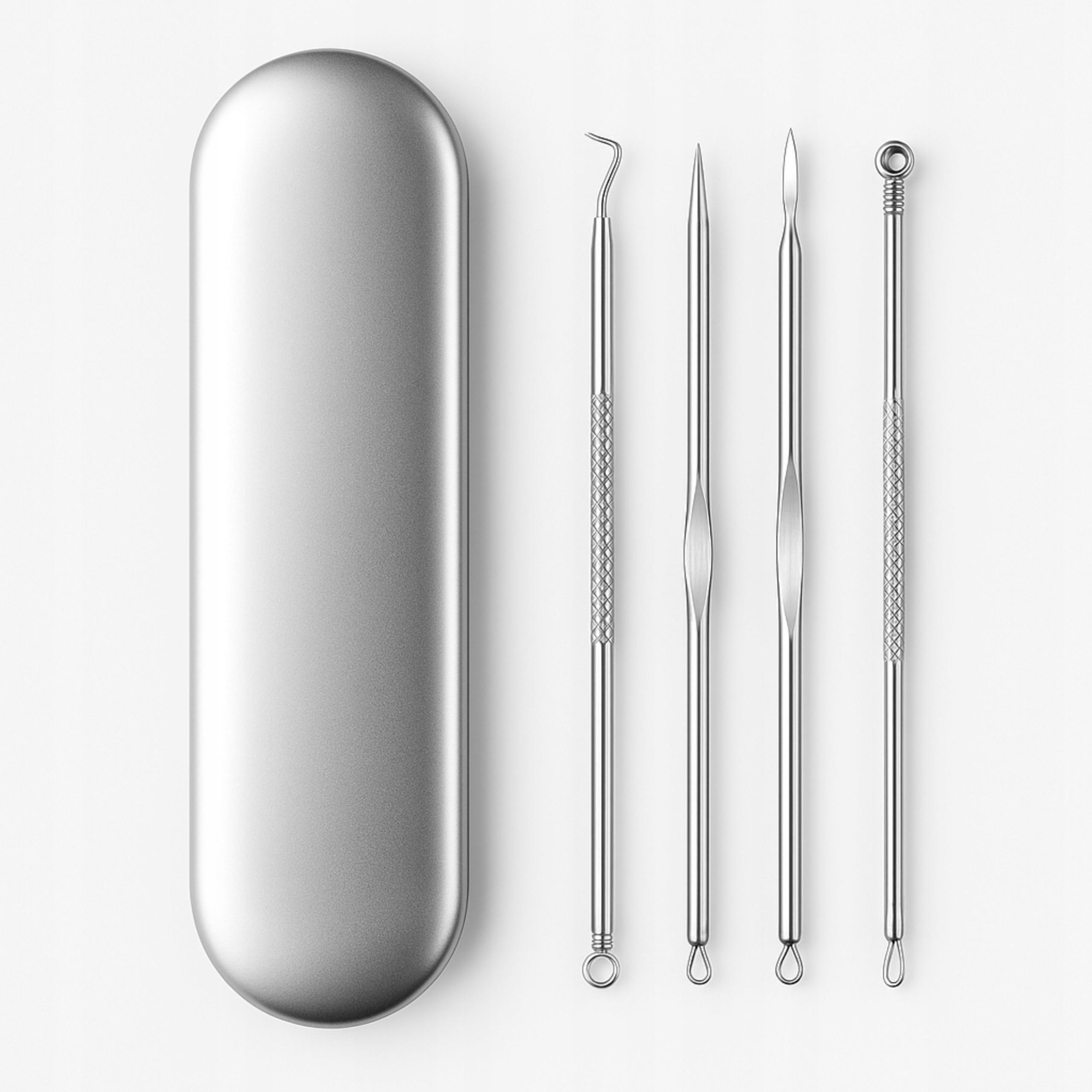 8pcs Ultra-fine Beauty Salon Acne Needle Tool Set