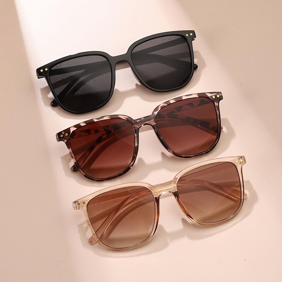Classic Square Sunglasses – UV Protection
