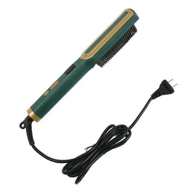 Dual-Purpose Electric Hair Comb for Curling & Straightening